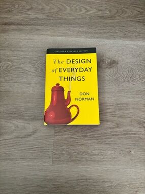 The Design of Everyday Things by Don Norman - Yellow Cover